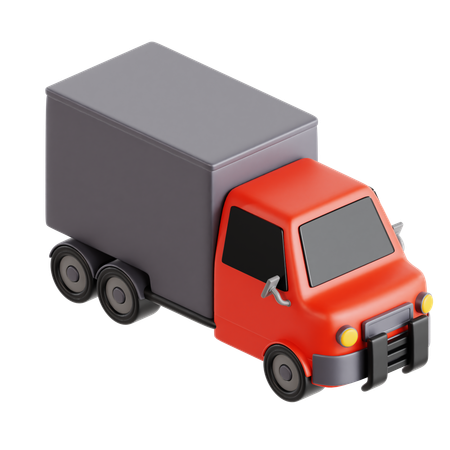 Lieferwagen  3D Icon