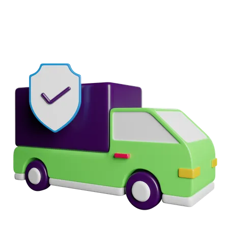 Lieferwagen  3D Icon