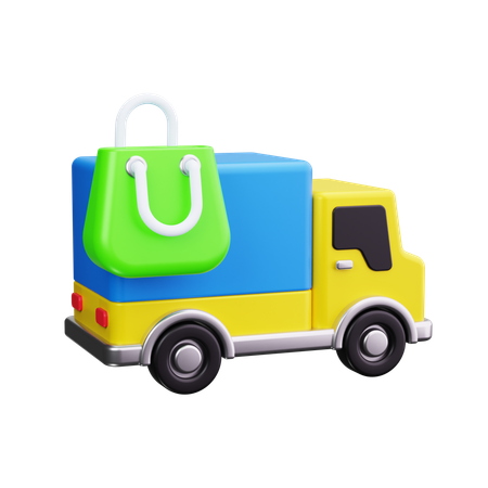 Lieferwagen  3D Icon