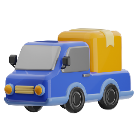 Lieferwagen  3D Icon