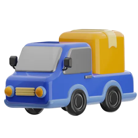 Lieferwagen  3D Icon