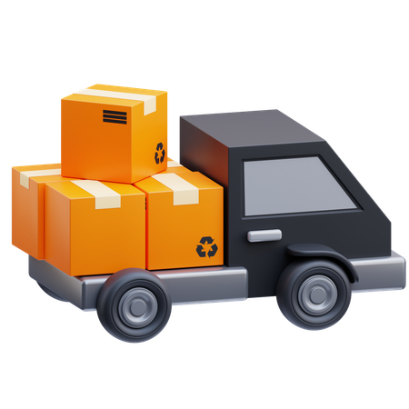 Lieferwagen  3D Icon