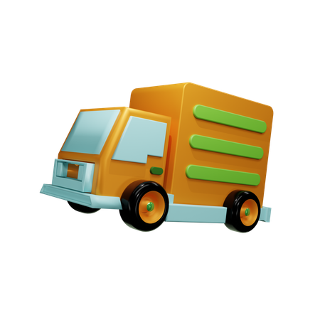 Lieferwagen  3D Icon