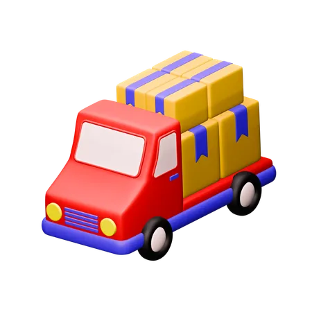 Lieferwagen  3D Icon