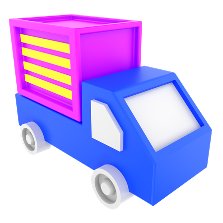 Lieferwagen  3D Icon