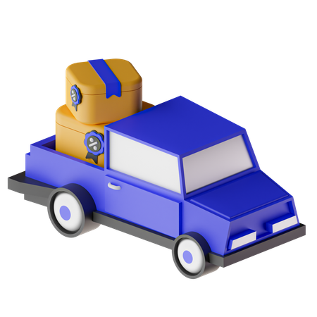 Lieferwagen  3D Icon