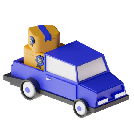 Lieferwagen  3D Icon