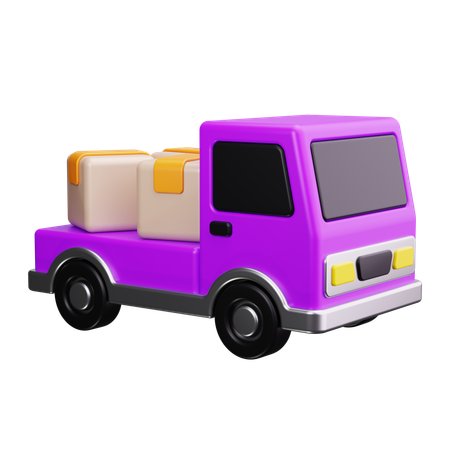 Lieferwagen  3D Icon