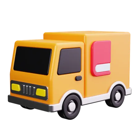 Lieferwagen  3D Icon