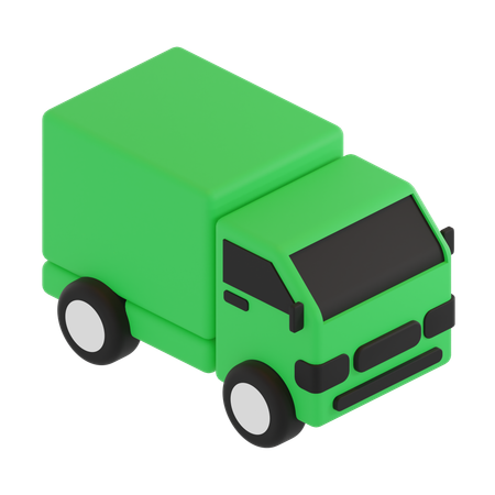 Lieferwagen  3D Icon