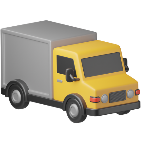 Lieferwagen  3D Icon