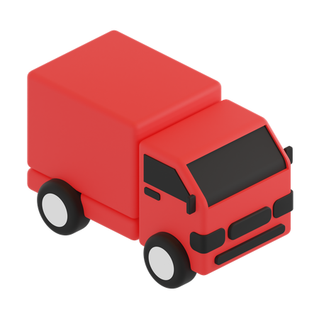 Lieferwagen  3D Icon