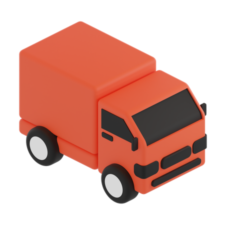 Lieferwagen  3D Icon