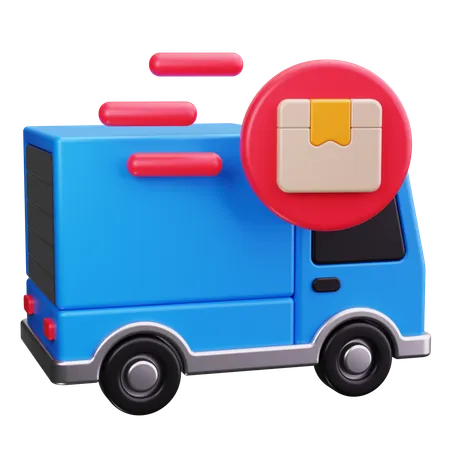 Lieferwagen  3D Icon