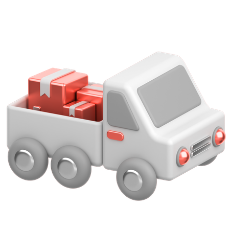 Lieferwagen  3D Icon
