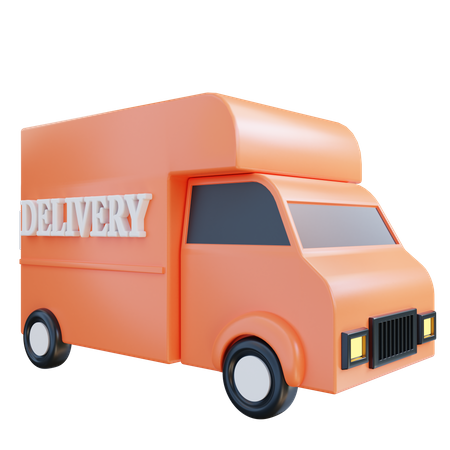 Lieferwagen  3D Icon