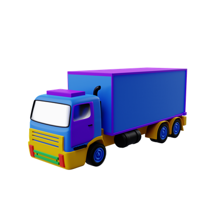 Lieferwagen  3D Illustration