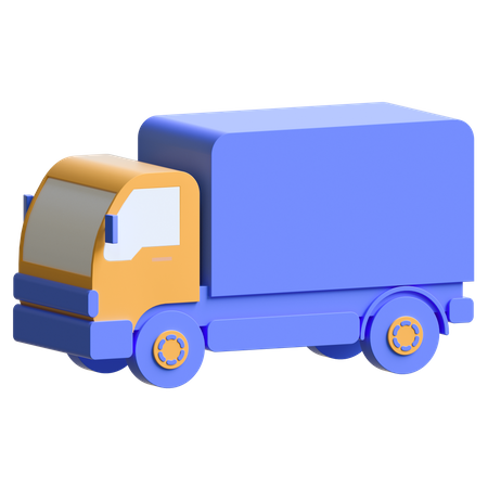 Lieferwagen  3D Illustration