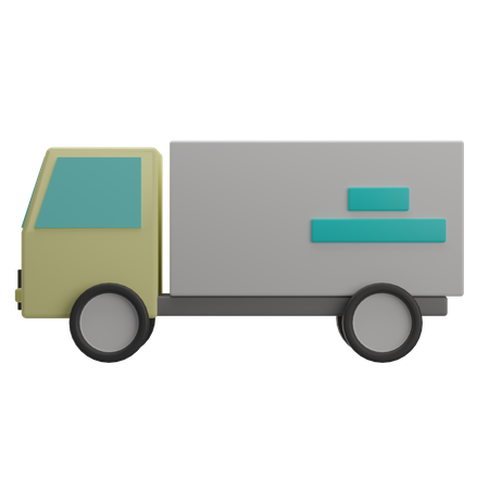 Lieferwagen  3D Illustration