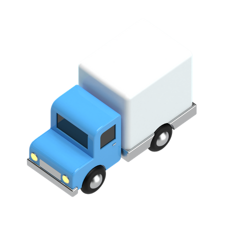 Lieferwagen  3D Illustration