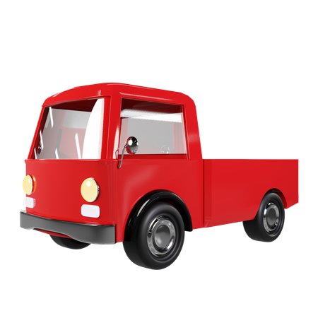 Lieferwagen  3D Illustration