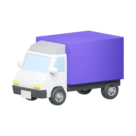 Lieferwagen  3D Illustration