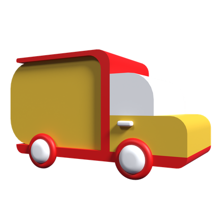 Lieferwagen  3D Illustration