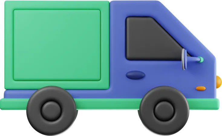 Lieferwagen  3D Illustration