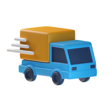 Lieferwagen  3D Illustration