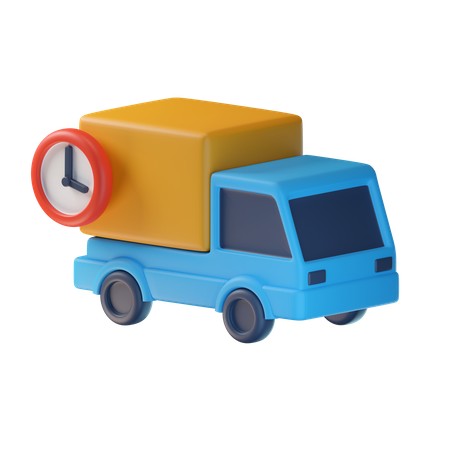 Lieferwagen  3D Illustration