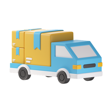 Lieferwagen  3D Icon