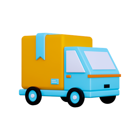 Lieferwagen  3D Icon