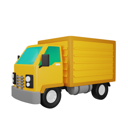 Lieferwagen  3D Icon