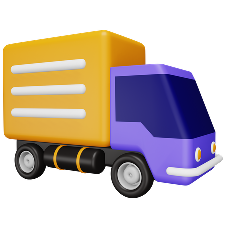 Lieferwagen  3D Icon