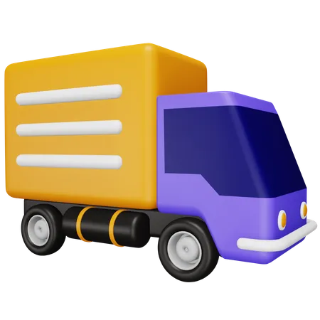 Lieferwagen  3D Icon