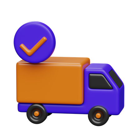 Lieferwagen  3D Icon