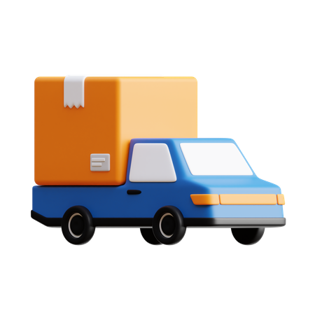 Lieferwagen  3D Icon