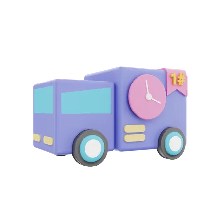 Lieferwagen  3D Icon