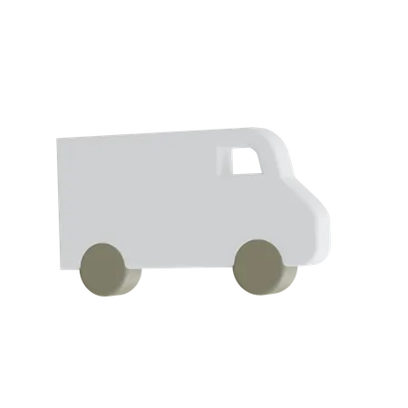 Lieferwagen  3D Icon