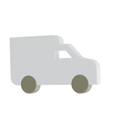 Lieferwagen  3D Icon