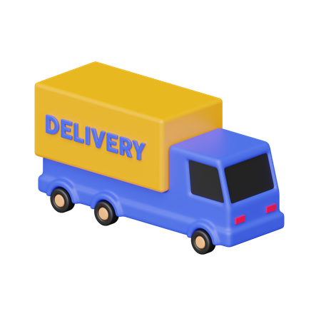 Lieferwagen  3D Icon