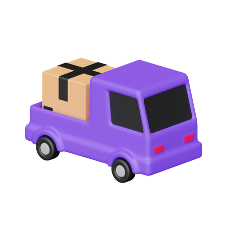 Lieferwagen  3D Icon