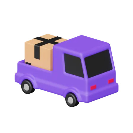 Lieferwagen  3D Icon