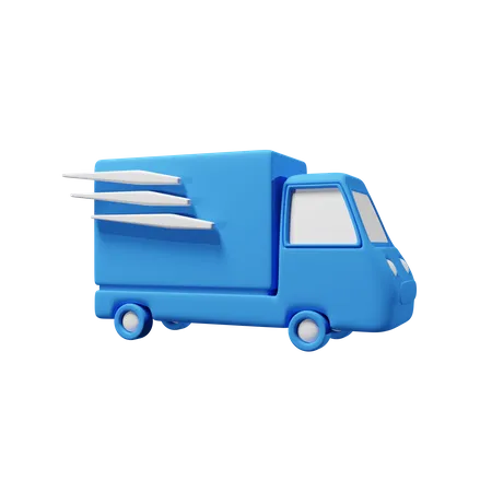 Lieferwagen  3D Icon