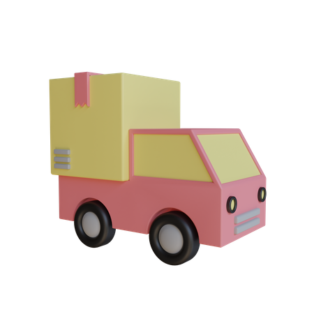 Lieferwagen  3D Icon