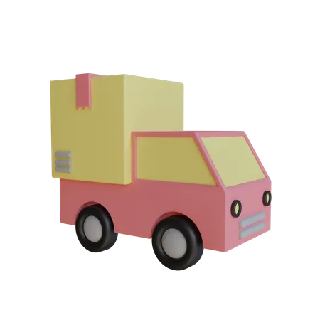 Lieferwagen  3D Icon