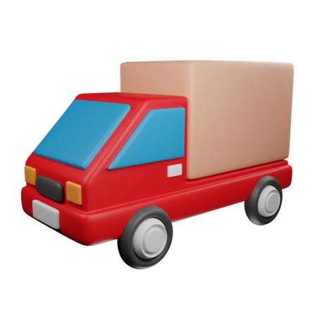 Lieferwagen  3D Icon