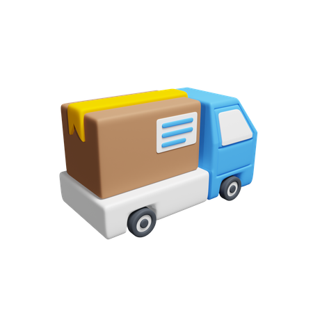 Lieferwagen  3D Icon