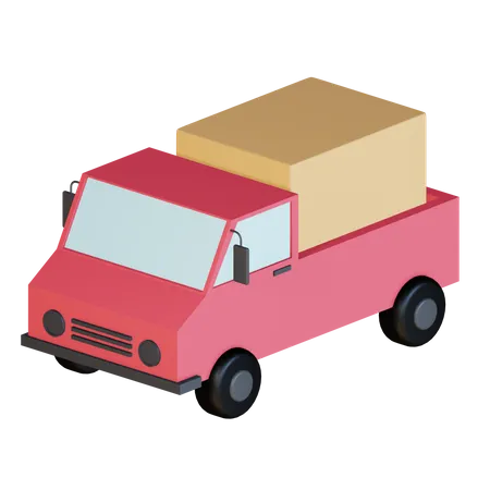 Lieferwagen  3D Icon