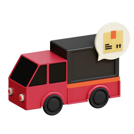 Lieferwagen  3D Icon